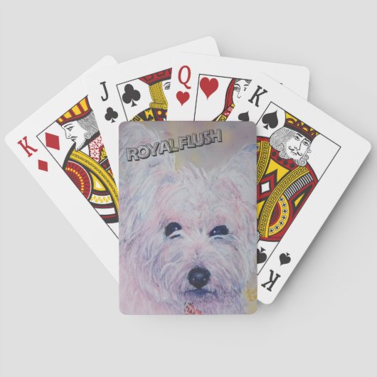 Jeu De Cartes TERRIER BLANC Ouest (dos)