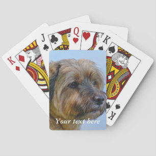 Jeu De Cartes Terrier frontalier personnalisé