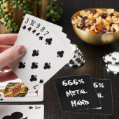 Jeu De Cartes Tête métallique (In Situ)