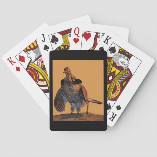 Jeu De Cartes Tétras (Pennsylvanie) (dos)