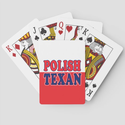 Jeu De Cartes Texan polonais (dos)