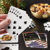 JEU DE CARTES TEXANS POUR TRUMP (In Situ)