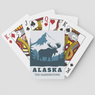 Jeu De Cartes Texte personnalisé ALASKA