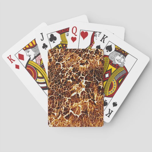 Jeu De Cartes Texture Abstraite très unique (dos)