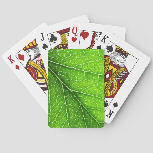 Jeu De Cartes texture verte (dos)