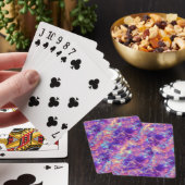 Jeu De Cartes Texture violette écrasée (In Situ)