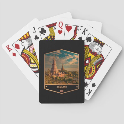 Jeu De Cartes Thaïlande (dos)