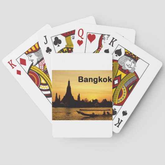 Jeu De Cartes Thaïlande Bangkok (St.K.) (dos)