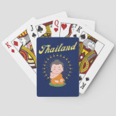 Jeu De Cartes Thaïlande Moine bouddhiste mignon (dos)