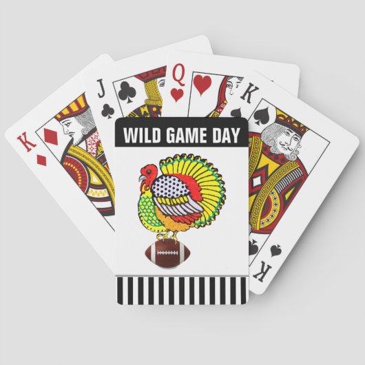 Jeu De Cartes Thanksgiving (dos)