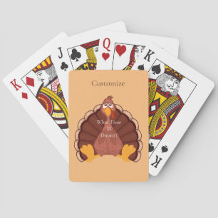 Jeu De Cartes Thanksgiving Turkey Thunder Cove