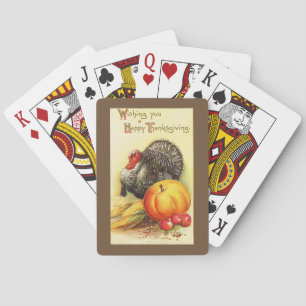 Jeu De Cartes Thanksgiving Turquie