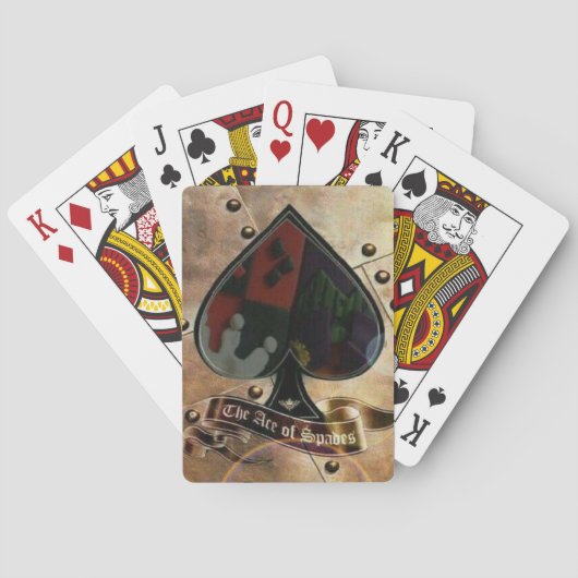 Jeu De Cartes The Ace of spades (dos)