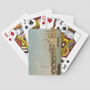 Jeu De Cartes The Building of Westminster Bridge with an imagina