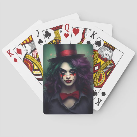 Jeu De Cartes The Cheery Circus Queen" (dos)