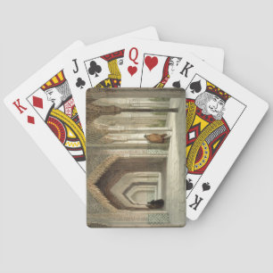 Jeu De Cartes The Court Room of the Alhambra, Granada, 1853 (lit