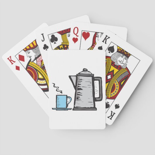 Jeu De Cartes Thé Et Coupe (dos)