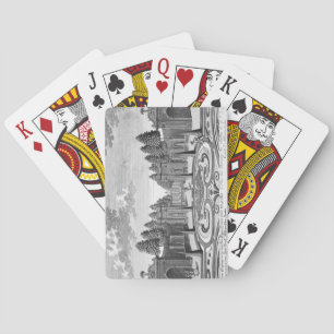 Jeu De Cartes The gardens of Count Althan, Vienna, from 'Vorstel