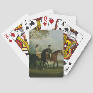 Jeu De Cartes The Hon. Marcia Pitt Riding with her Brother, the