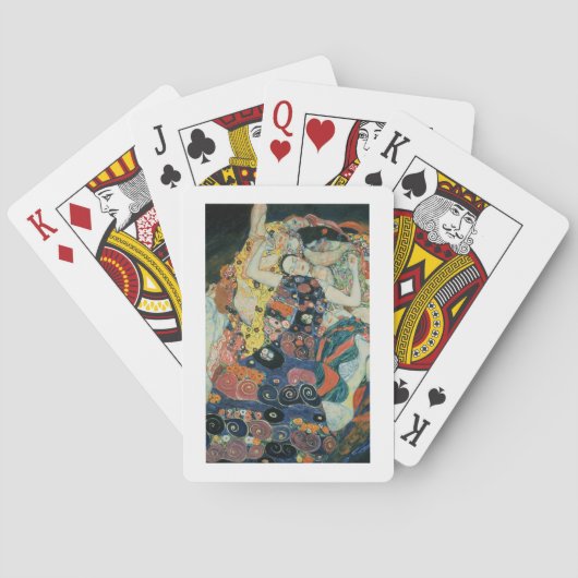 Jeu De Cartes The Maiden, 1913 (huile sur toile) (dos)