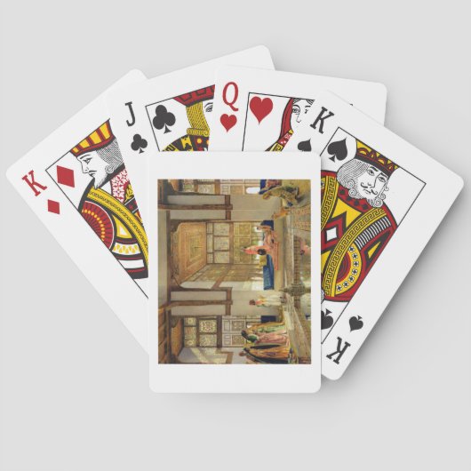 Jeu De Cartes The Reception, 1873 (dos)