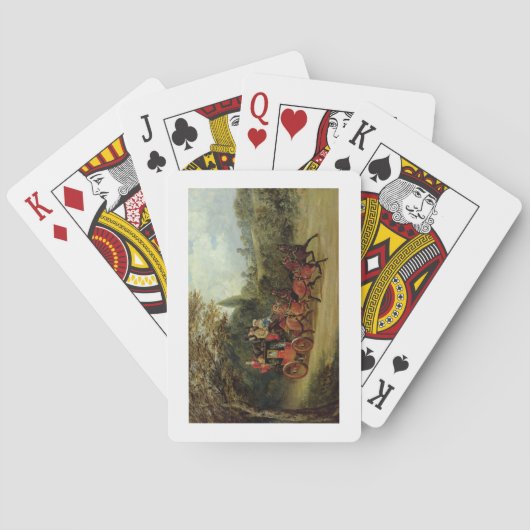 Jeu De Cartes The Royal Mail Coach with Passengers (dos)