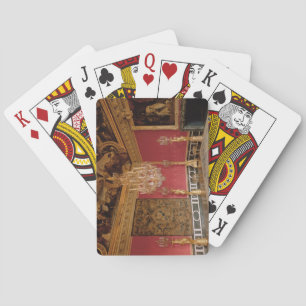 Jeu De Cartes The Salon d'Apollon (Apollo Room) with tapestries