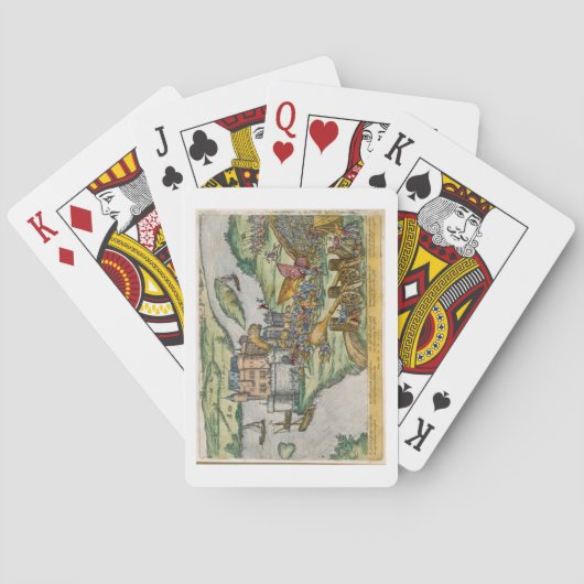 Jeu De Cartes The Siege of Louvain and the Heroism of Harman Reu (dos)