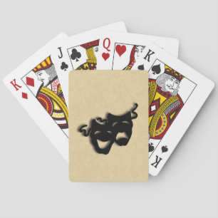 Jeu De Cartes Théâtre de masques comiques et tragiques