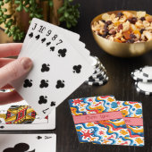 Jeu De Cartes Thème de plage Abstrait avec Starfish (In Situ)