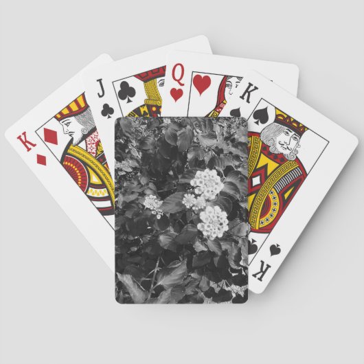 Jeu De Cartes Thème floral nostalgique (dos)