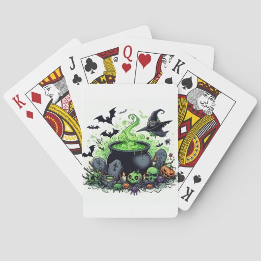 Jeu De Cartes Thème Halloween (dos)