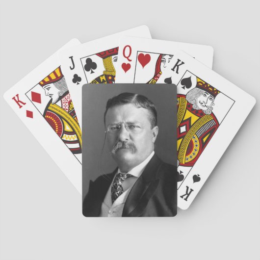 Jeu De Cartes Theodore Roosevelt Teddy Président républicain (dos)
