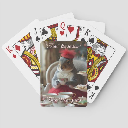 Jeu De Cartes "Thés" la saison (dos)