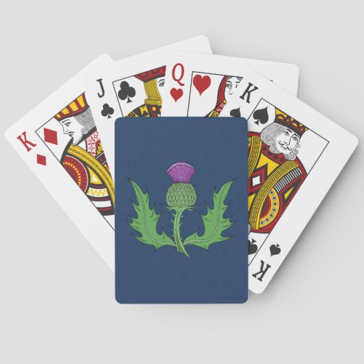 Jeu De Cartes Thistle (dos)
