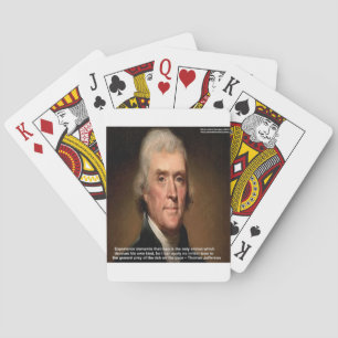 Jeu De Cartes Thomas Jefferson Trickdown Cadeaux et cartes