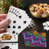 Jeu De Cartes Threads tissés ethniques (In Situ)