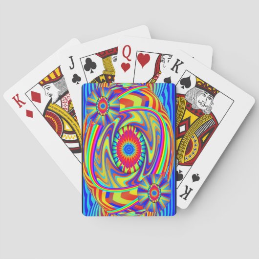 Jeu De Cartes Three Eyes Mandala (ajouter des mots) (dos)