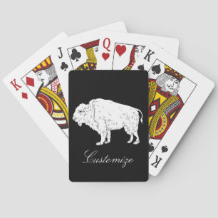 Jeu De Cartes Thunder_Cove de Buffalo Blanc