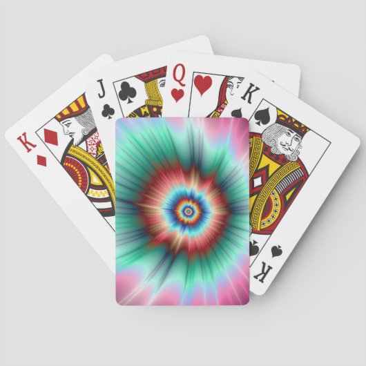 Jeu De Cartes Tie Dye Comet (dos)