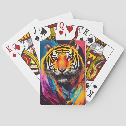 Jeu De Cartes Tiger Animal Discovery Aventure Nature Planet Ea (dos)