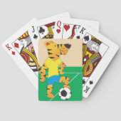 Jeu De Cartes Tiger Jouer au football (dos)