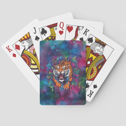 Jeu De Cartes Tigre (dos)