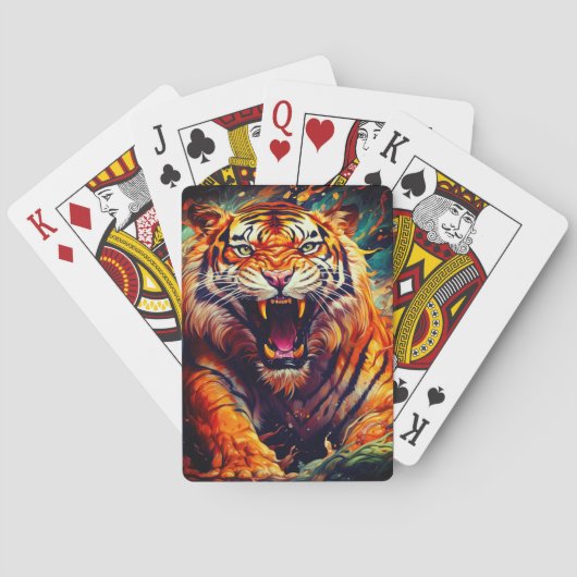 Jeu De Cartes Tigre (dos)
