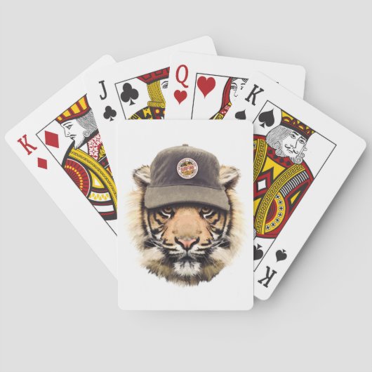 Jeu De Cartes Tigre de surf (dos)