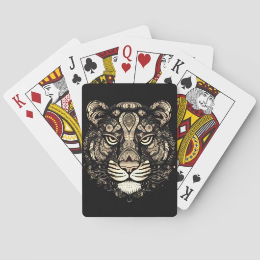 Jeu De Cartes Tigre d'or (dos)