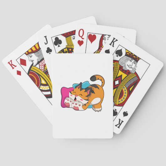 Jeu De Cartes Tigre fatigué (dos)