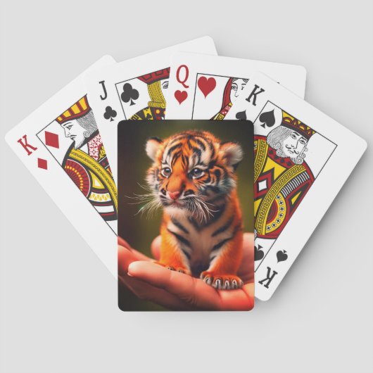 Jeu De Cartes Tigre minuscule (dos)