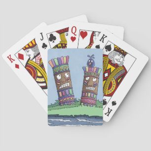 Jeu De Cartes Tiki Bird Plum Jouer Cartes