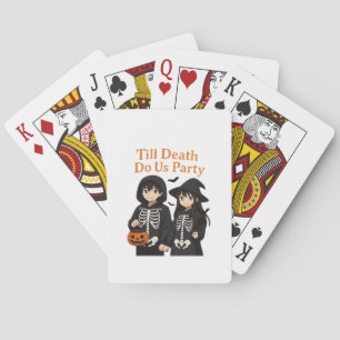 Jeu De Cartes Till Death Do Us Party - Anime Halloween Couple Cl